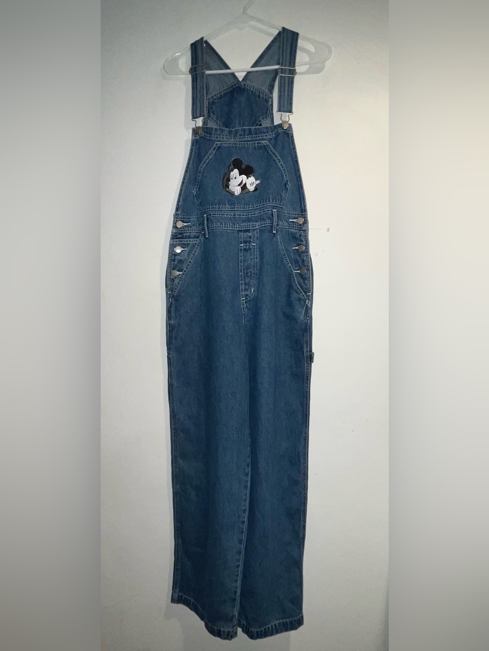 MICKEY UNLIMITED VTG 90s Denim Mickey carpenter overalls